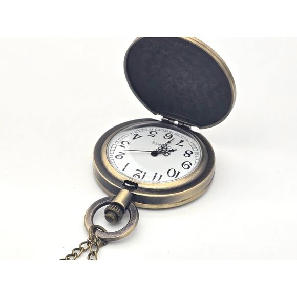 Army Pocket Watch – Vintage Look USA Military Gift US Patriotic Keepsake Veteran - Picture 6 of 10
